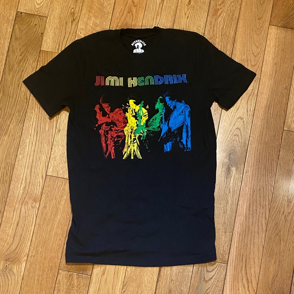 Jimi Hendrix Black Graphic T-Shirt